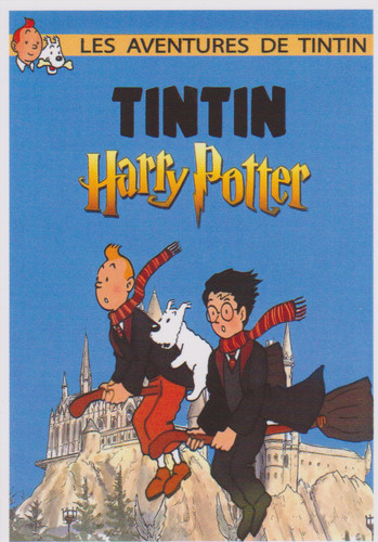 Tintin harry potter carte - harry,