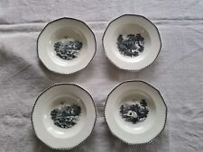 lot de 4 assiettes creuses