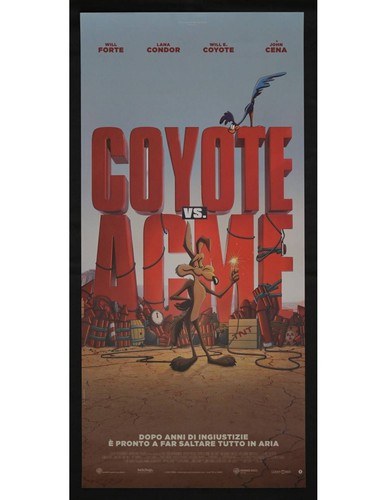 Locandina willie coyote - coyote, vs