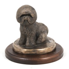 Bichon a poil frise figurine en bois Art-Dog