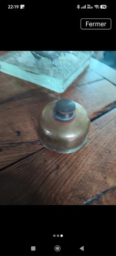 Ancienne lampe huile vintage - lampe, a
