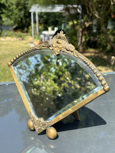 Miroir éventail laiton - Éventail,