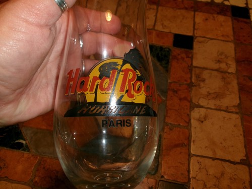 Verre hard rock café - rock,