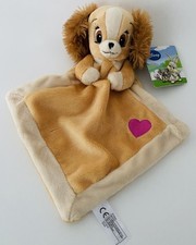 🌟Doudou Plat Mouchoir Lady Chien Dog Belle Et Le Clochard DISNEY Baby Nicotoy