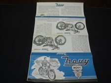 DEPLIANT PUBLICITAIRE D EPOQUE