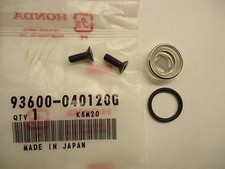 86-87 Honda HELIX CN250 Brake Master Cylinder Sight Glass Lens Window 1987