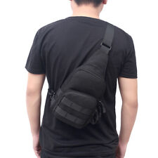 Molle Tactical Sling Poitrine Sac Assault Bag Lettre Pour Les Hommes Faire Sac