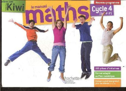 Manuel maths cycle - 5e, /