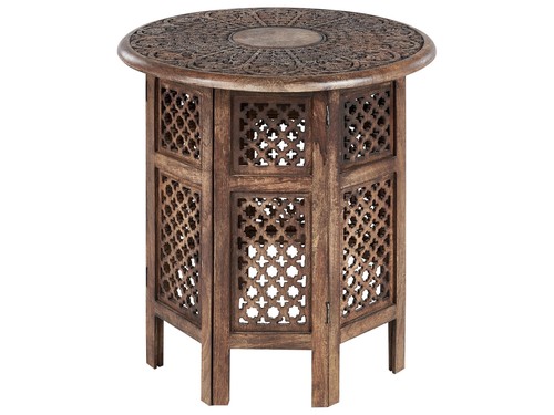Table appoint sombre bois - d'appoint, en