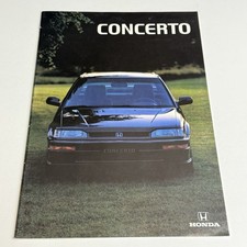 HONDA CONCERTO / 24p brochure