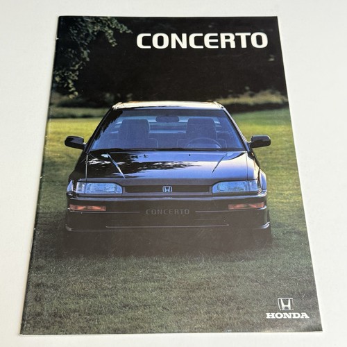 Honda concerto 24p brochure - honda,