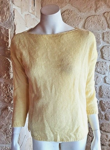 Pull fin jaune - neuf, talia