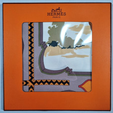 RARE VINTAGE HERMES Silk Scarf "Chevaux Arabes" Carre 90 Duty-free US
