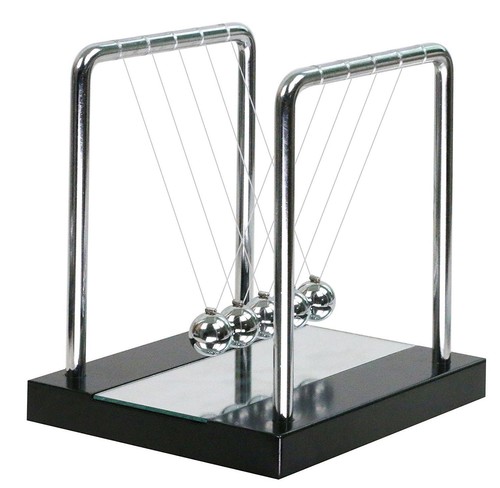 Pendule newton socle en - de,