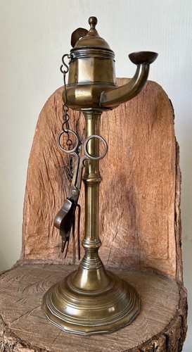 Lampe huile baleine en - À, de