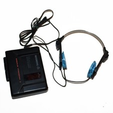 Walkman Thomson TK 23 vintage avec casque Porta Pro Koss