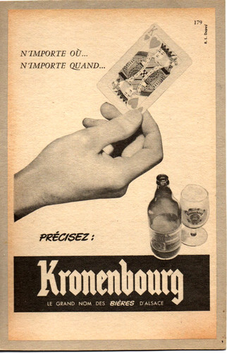 Old advertising cardboard beer - old,