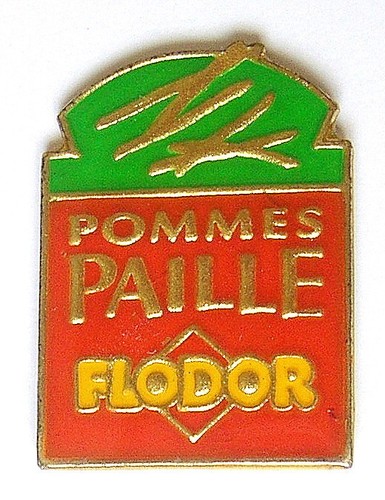 Flodor apple straw pin - straw, pin's