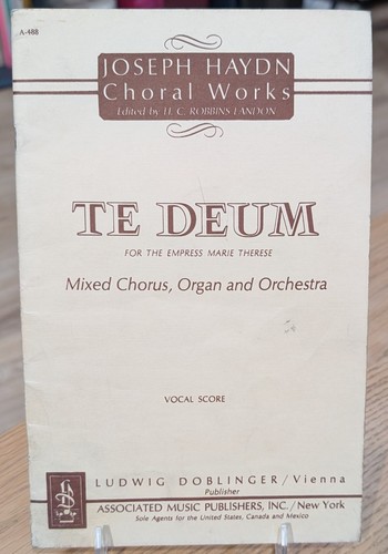 Deum for the - te, empress