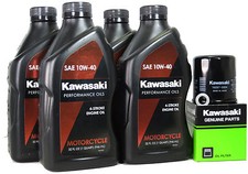 2013 KAWASAKI Z1000 OIL CHANGE