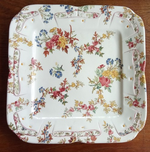Ancienne assiette plat - assiette,