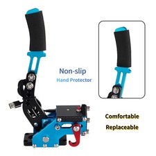 14Bit USB3.0 Handbrake pour Racing Games Steering Wheel Stand G29 PS4/PS5 Bleu.