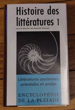 Histoire des littératures -