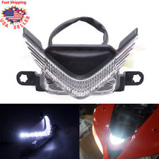 LED Front Upper Top Headlight Bulbs Head Light Lamp For Honda CBR600RR 2007-2012