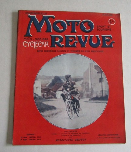 Moto revue 126 juin 1923 - moto,