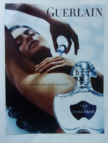 Publicite papier parfum - papier,