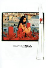 Publicité Advertising 028  2009  parfum Flower by Kenzo