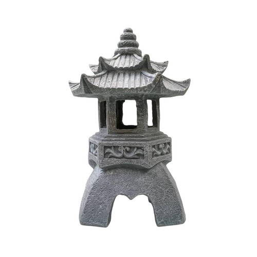 Lanterne pagode effet pierre - effet,