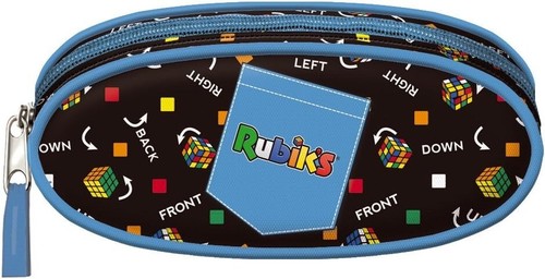 Trousse fourre tout bleu - trousse, fourre-tout