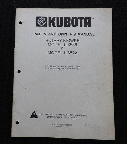 Kubota l185 l245 - l185, l295