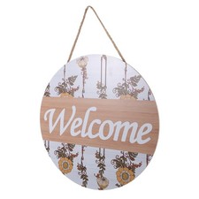  Panneau de bienvenue suspendu