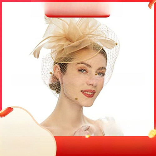 Bandeau cheveux plume - , avec