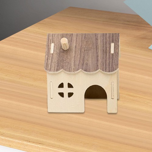 Cabane hamster bois - en, pour
