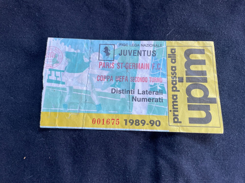 Ticket billet match juventus - ticket/billet, /