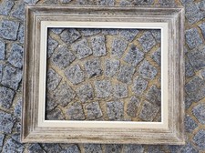 cadre 12F  bois patine feuillure 61 cm x 50 cm frame bois patiné doré tableau