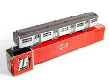 JOUEF HO M 866, 5498 REMORQUE CENTRALE VOITURE VOYAGEUR 2e Cl. ZR25100 INOX BUDD