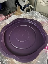 plateau tournant tupperware violet neuf