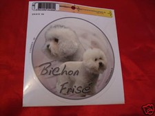 1 autocollant - motif chien