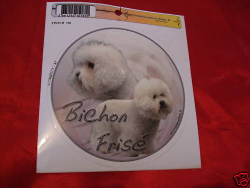 Autocollant motif chien - 1,