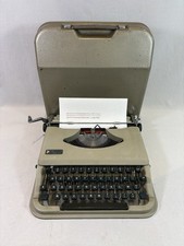 Machine à écrire Antares Parva Révisée Nettoyée Ruban Neuf 1960