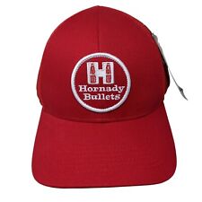 Hornady Bullets 75 Years Snapback Trucker Hat Red OS Adjustable Mesh W/Tags