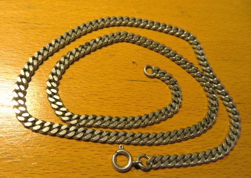Collier argent rhodié - collier, en