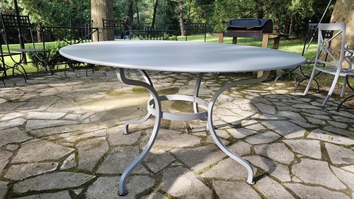 Grande table jardin ronde - table, de