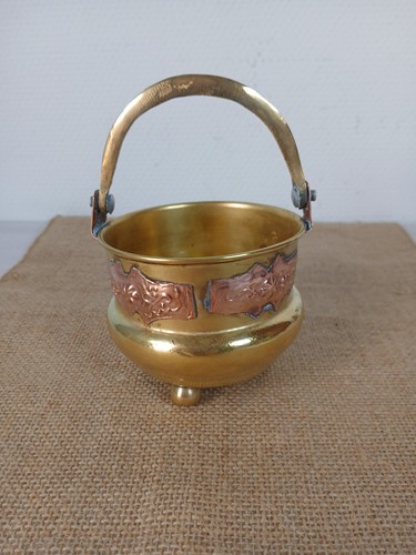 Ancien pot cache fleurs - cache,