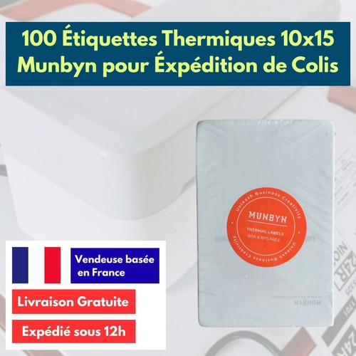 100 étiquettes expédition - 100, d'expédition