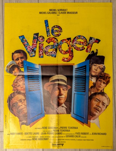 Affiche cinema viager - affiche,